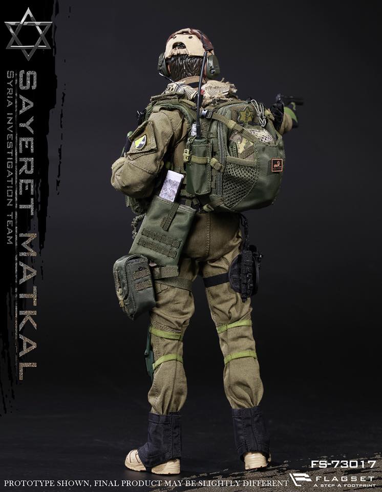 FlagSet - NEW PRODUCT: Flagset 1/6th scale IDF Sayeret Matkal (Syria Investigation Team) 12-inch military figure 1531
