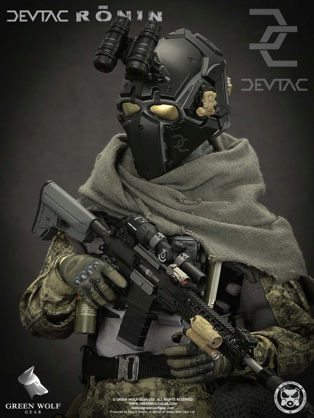 NEW PRODUCT: Green Wolf Gear DEVTAC Ronin 1/6 Action Figure (VS2434P) 1532