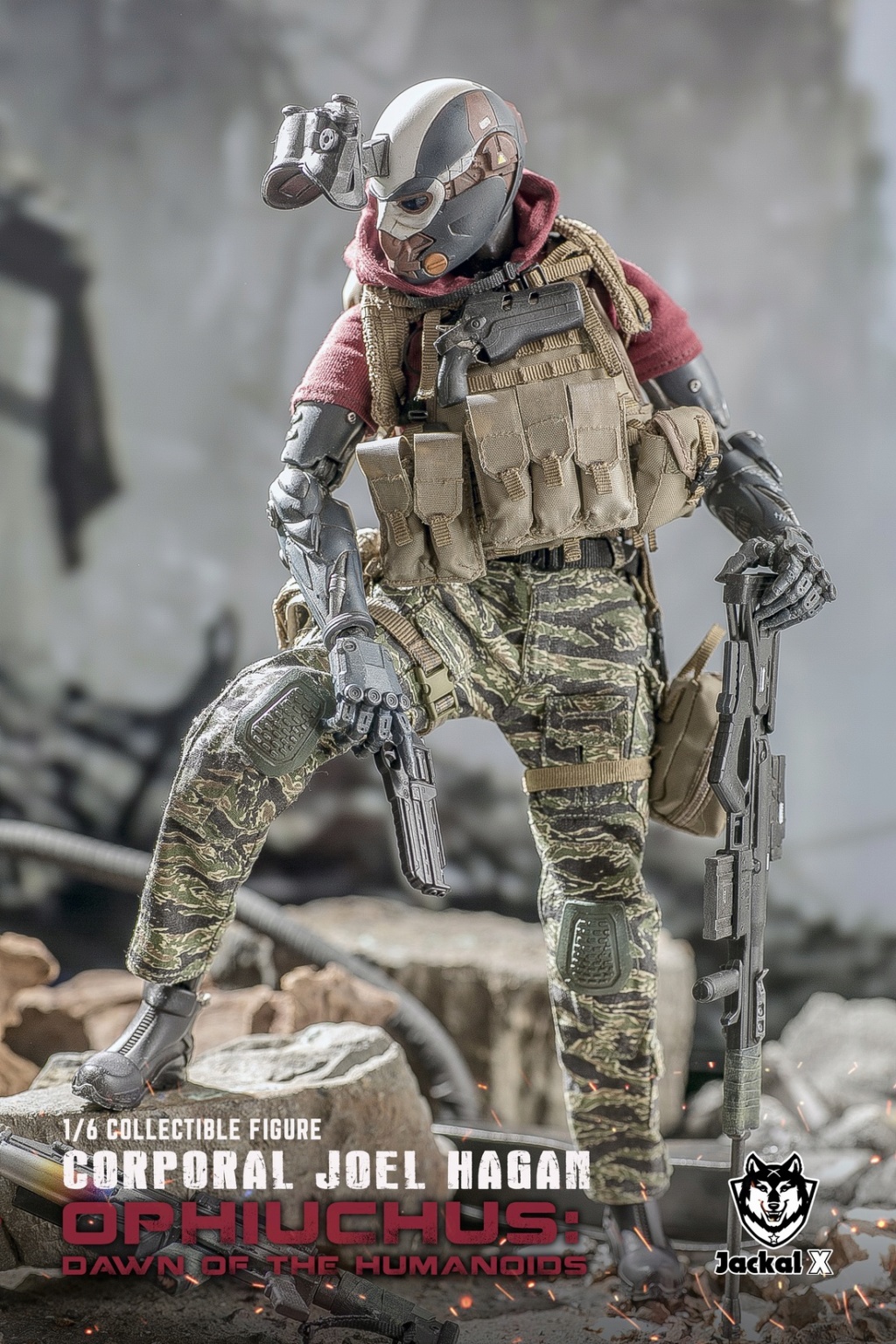 military - NEW PRODUCT: JackalX New: 1/6 Future Science Fiction Military - Corporal Joel Hagan Normal Edition & [Death Squad] Special Edition 16275410