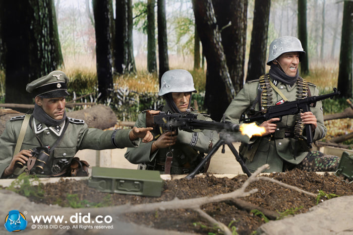 Military - NEW PRODUCT: DiD: D80130   SS-Panzer-Divison Das Reich "Dustin" 1/6 Action Figure 1633