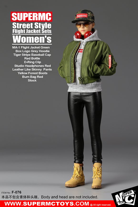 NEW PRODUCT: SUPERMCToys 1/6 Street Style Flight Jacket Sets Men's & Women's 16451410