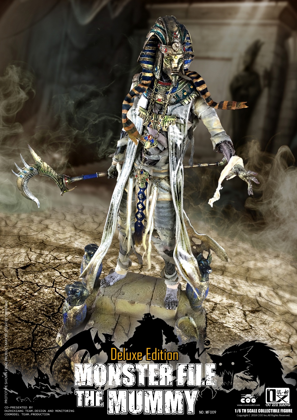 Egyptian - NEW PRODUCT: COOMODEL X OUZHIXIANG 1/6 MONSTER FILE SERIES - MUMMY -Standard Ver & Deluxe Ver 16490110