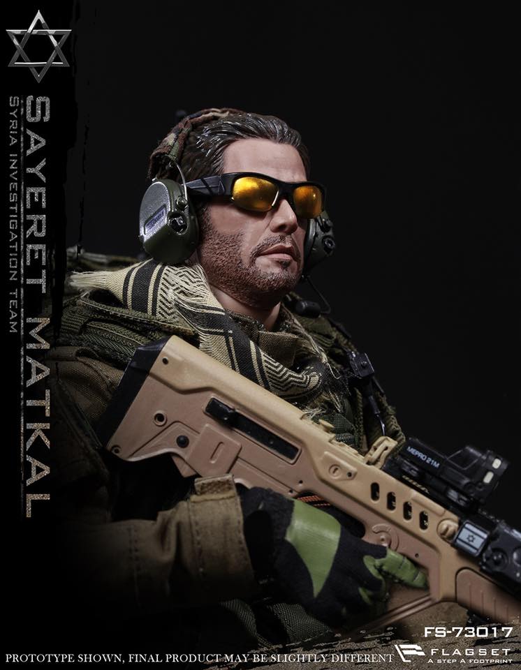 FlagSet - NEW PRODUCT: Flagset 1/6th scale IDF Sayeret Matkal (Syria Investigation Team) 12-inch military figure 1725