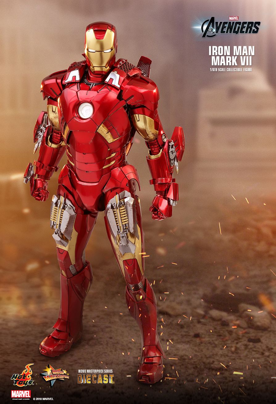 marvel - NEW PRODUCT: HOT TOYS: THE AVENGERS IRON MAN MARK VII 1/6TH SCALE COLLECTIBLE FIGURE 1742