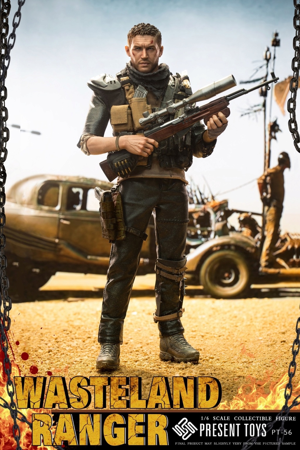 movie-based - NEW PRODUCT: Present Toys: 1/6 Wasteland Ranger (PT-sp56)  18050111