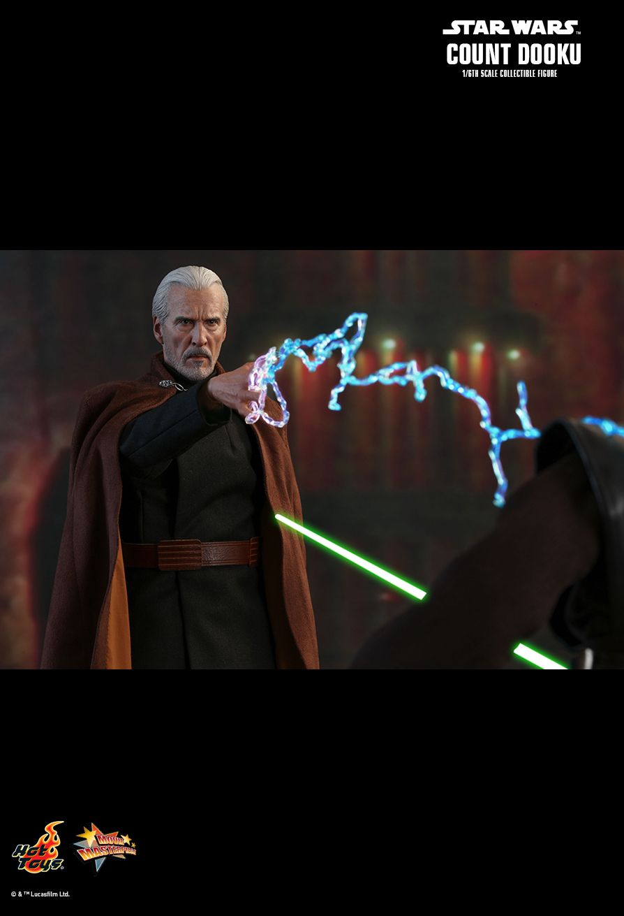 starwars - NEW PRODUCT: HOT TOYS: STAR WARS EPISODE II: ATTACK OF THE CLONES COUNT DOOKU 1/6TH SCALE COLLECTIBLE FIGURE 1812