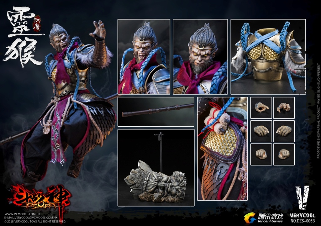 chinese - NEW PRODUCT: VERYCOOL: 1/6 “Dou Zhan Shen” Series -“Monkey King ” 19063210