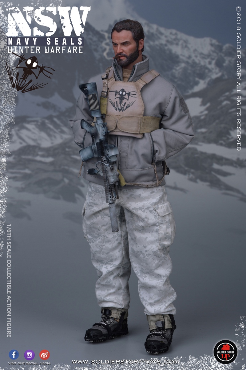 winter - NEW PRODUCT: SoldierStory: 1/6 US Navy Seals - NSW Snow Precision Shooter MARKSMAN (SS109#) 1910