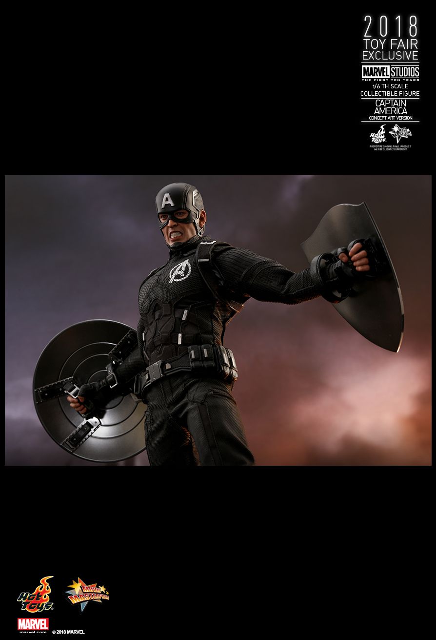 ToyFairExclusive - NEW PRODUCT: Hot Toys: MARVEL STUDIOS: THE FIRST TEN YEARS CAPTAIN AMERICA (CONCEPT ART VERSION) 1/6TH SCALE COLLECTIBLE FIGURE 1920