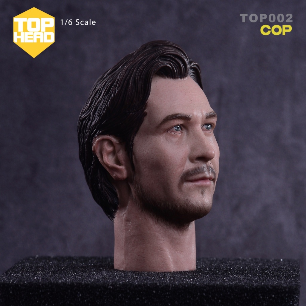 accessory - NEW PRODUCT: TOP HEAD: 1/6 This killer is not so cold- (Leon) head sculpt & Drug Police - (Stanz) head sculpt 20215110
