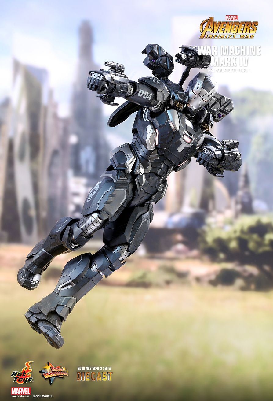 avengers - NEW PRODUCT: HOT TOYS: AVENGERS: INFINITY WAR WAR MACHINE MARK IV 1/6TH SCALE COLLECTIBLE FIGURE 2107