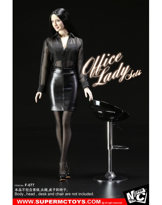 Clothing - NEW PRODUCT: SUPERMCToys F077 1/6 Scale Office Lady Sets 21584311