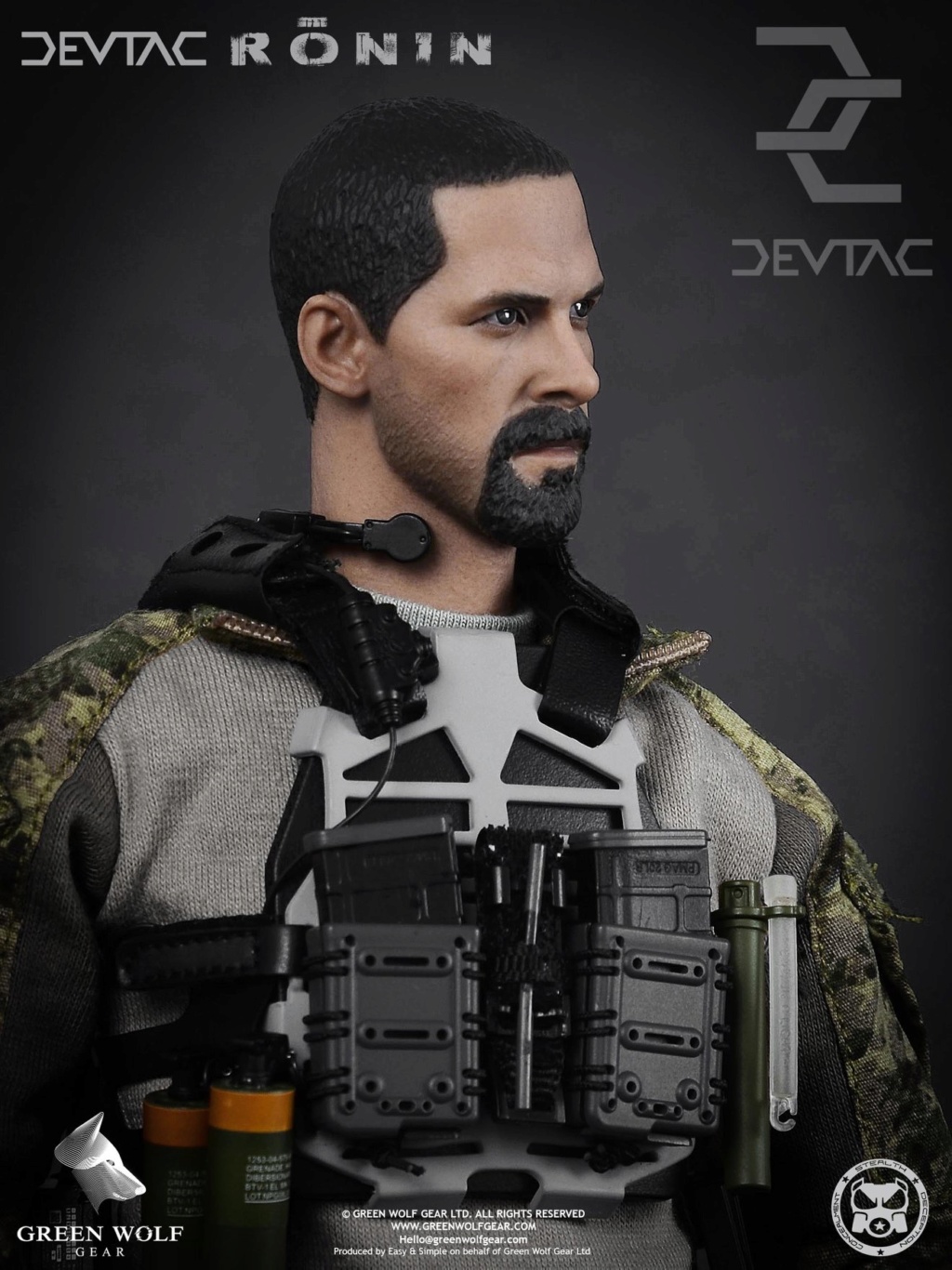 GreenWolfGear - NEW PRODUCT: Green Wolf Gear DEVTAC Ronin 1/6 Action Figure (VS2434P) 2223