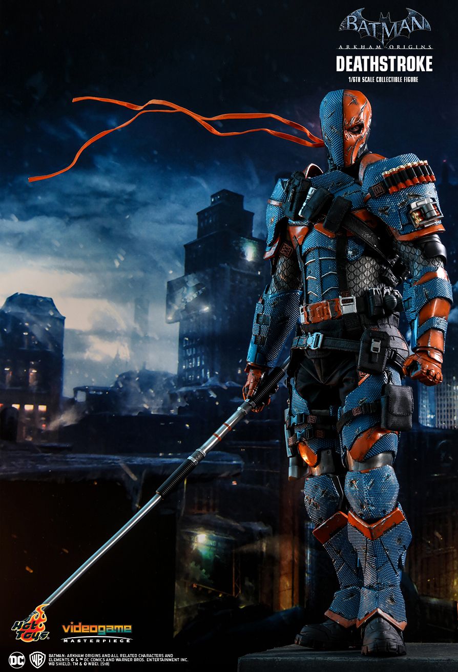 Batman - NEW PRODUCT: HOT TOYS: BATMAN: ARKHAM ORIGINS DEATHSTROKE 1/6TH SCALE COLLECTIBLE FIGURE 232