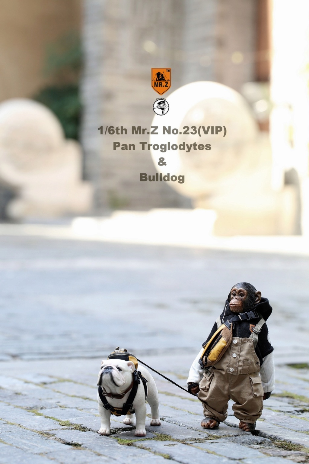 NEW PRODUCT: Mr. Z 1/6 No.23 (VIP) - Pan Troglodytes & Bulldog 23365510