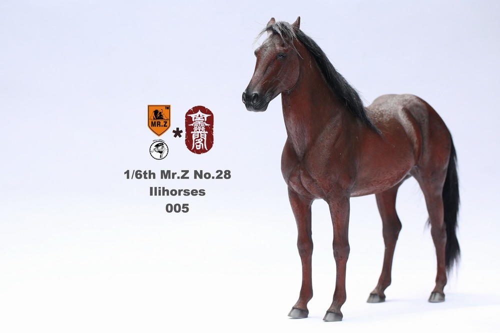 NEW PRODUCT: Mr.Z (*Air Lingge cooperation) new product: 1/6 simulation animal twenty-eighth bomb - Yili horse full set of 6 244