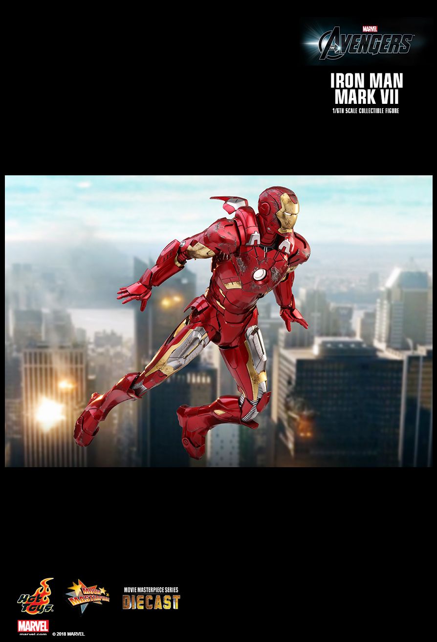 Ironman - NEW PRODUCT: HOT TOYS: THE AVENGERS IRON MAN MARK VII 1/6TH SCALE COLLECTIBLE FIGURE 2524