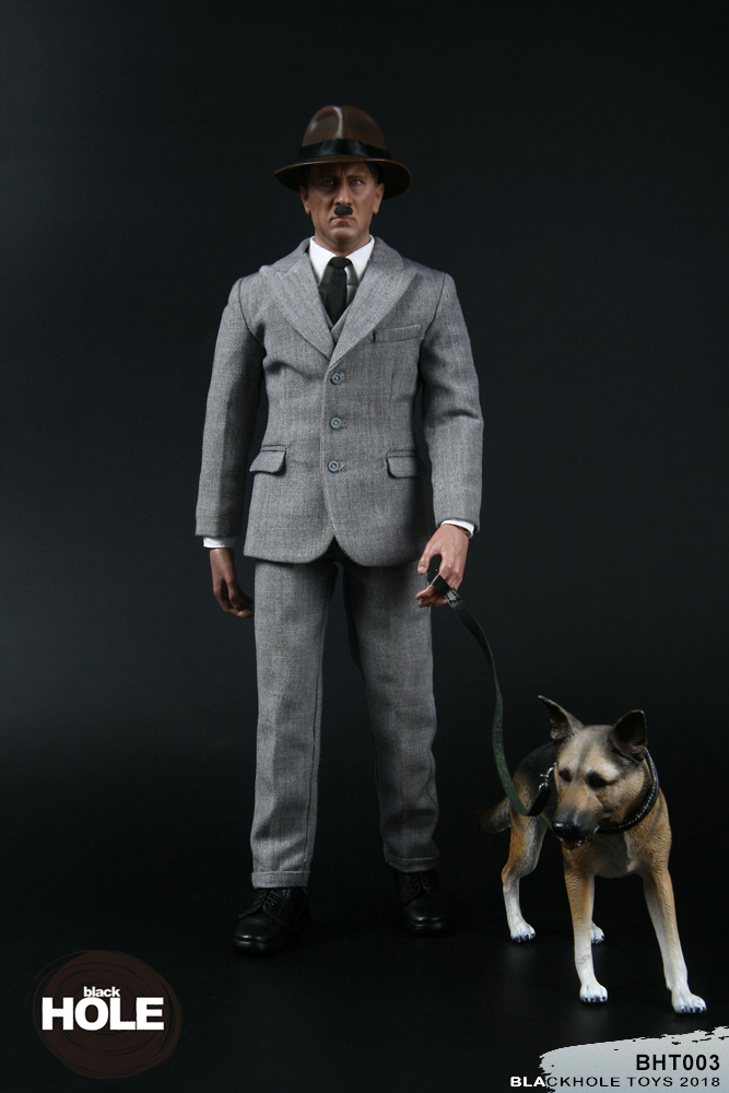 WWII - NEW PRODUCT:black hole toy BLACKHOLE New product: 1/6 1940s casual fashion style suit (including moustache head carving) 254