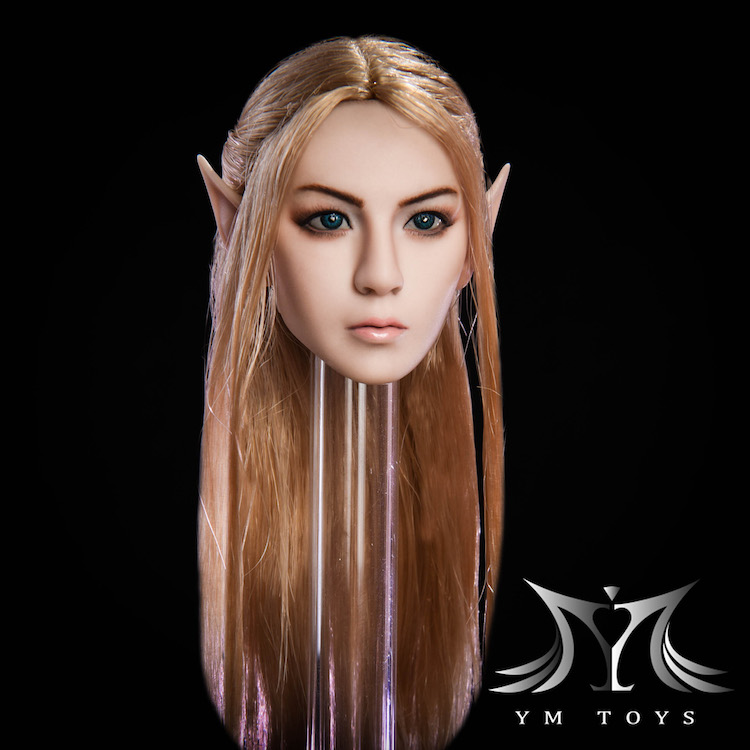 headsculpt - NEW PRODUCT: YMtoys New product: 1/6 Beauty head carving Fang YMT08 - 4 models & Elf YMT09 (replaceable ears) -2 256