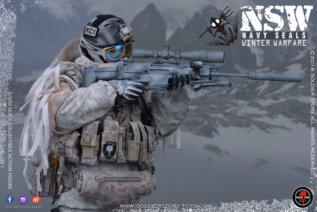 marksman - NEW PRODUCT: SoldierStory: 1/6 US Navy Seals - NSW Snow Precision Shooter MARKSMAN (SS109#) 2610