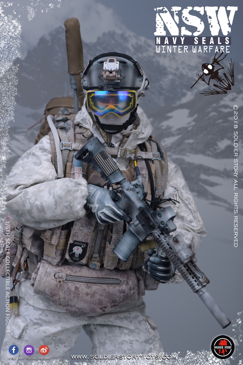 winter - NEW PRODUCT: SoldierStory: 1/6 US Navy Seals - NSW Snow Precision Shooter MARKSMAN (SS109#) 2910