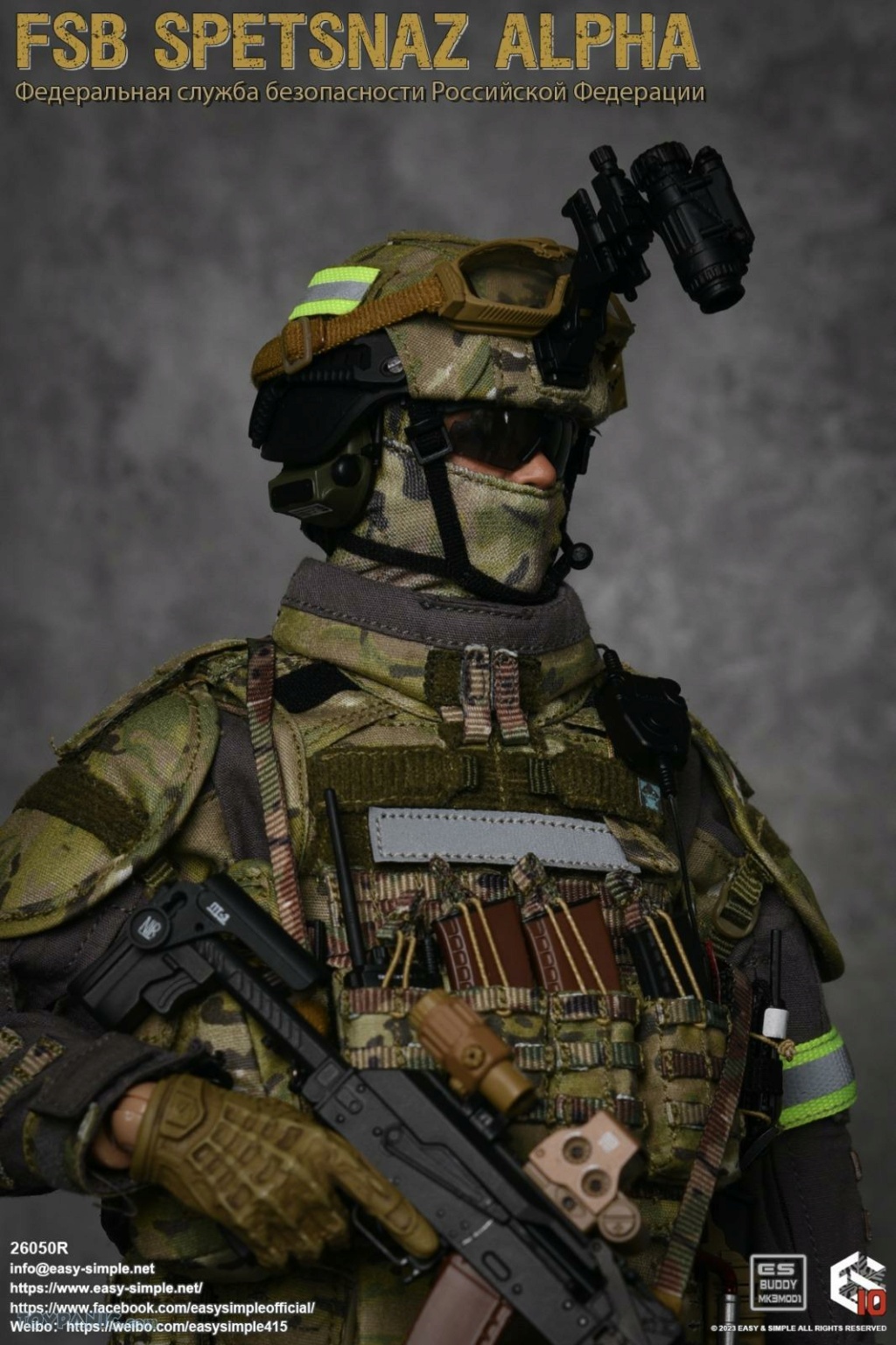 NEW PRODUCT: Easy & Simple: 1/6 Scale FSB Spetsnaz Alpha (ES26050R) 30320248