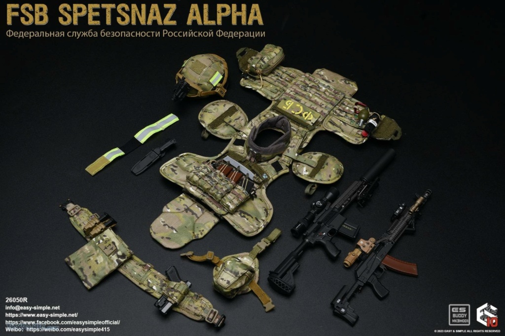 NEW PRODUCT: Easy & Simple: 1/6 Scale FSB Spetsnaz Alpha (ES26050R) 30320254