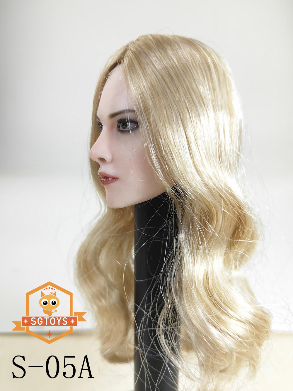 Headsculpt - NEW PRODUCT: SGTOYS New product: 1/6 Female head carving S-05# - Three hairstyles (for TBLeague body) 3148