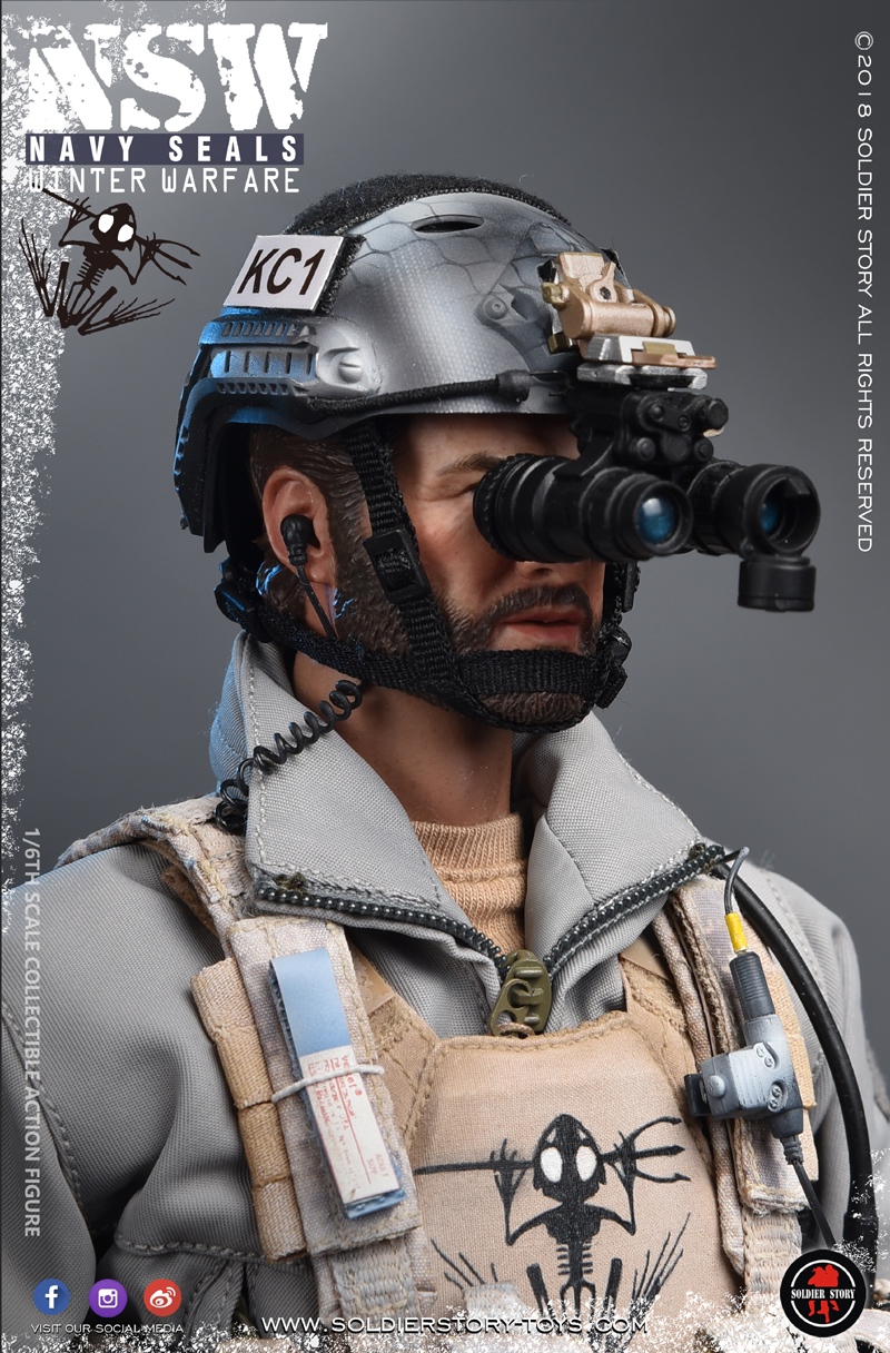 marksman - NEW PRODUCT: SoldierStory: 1/6 US Navy Seals - NSW Snow Precision Shooter MARKSMAN (SS109#) 3510