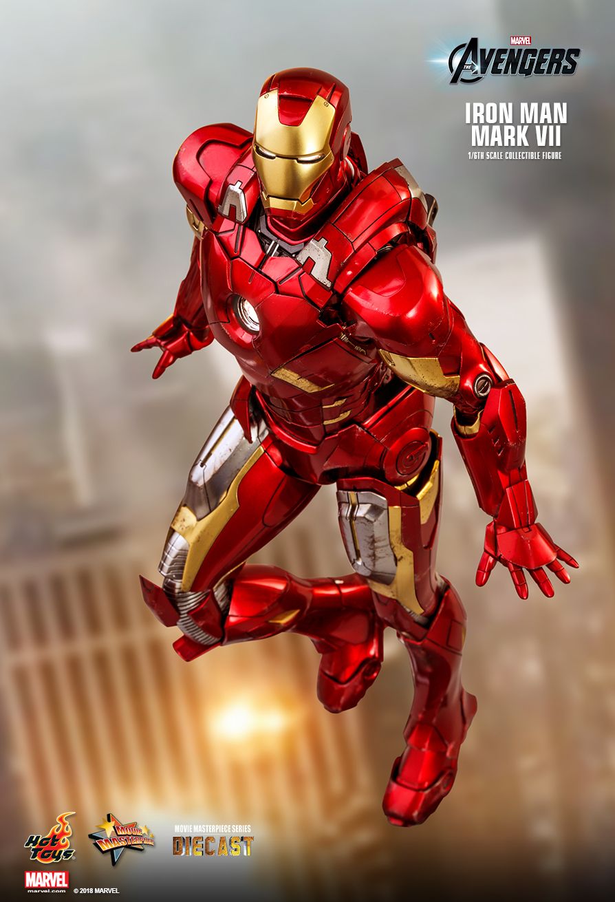 marvel - NEW PRODUCT: HOT TOYS: THE AVENGERS IRON MAN MARK VII 1/6TH SCALE COLLECTIBLE FIGURE 4104