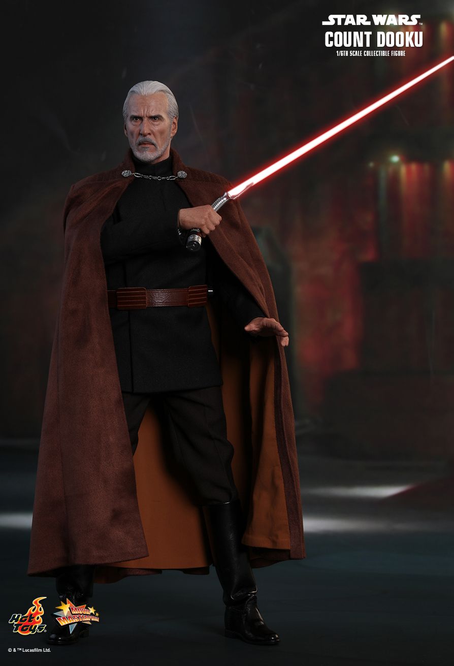 movie - NEW PRODUCT: HOT TOYS: STAR WARS EPISODE II: ATTACK OF THE CLONES COUNT DOOKU 1/6TH SCALE COLLECTIBLE FIGURE 413