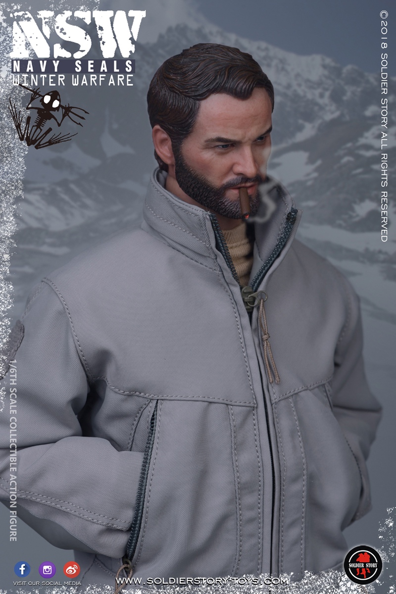 winter - NEW PRODUCT: SoldierStory: 1/6 US Navy Seals - NSW Snow Precision Shooter MARKSMAN (SS109#) 4210