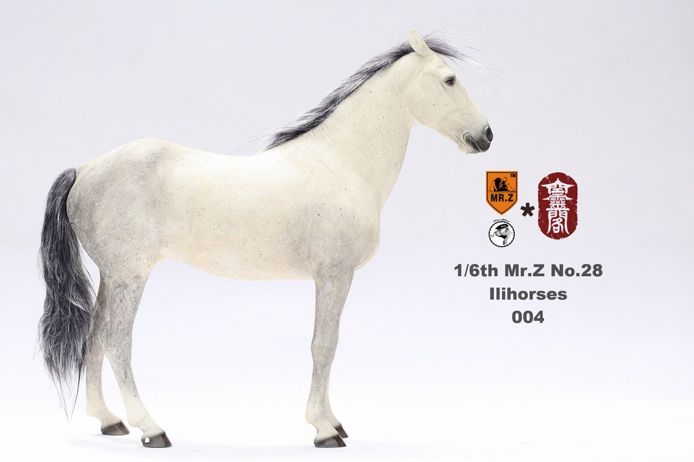 Mr  Z Horse - NEW PRODUCT: Mr.Z (*Air Lingge cooperation) new product: 1/6 simulation animal twenty-eighth bomb - Yili horse full set of 6 440