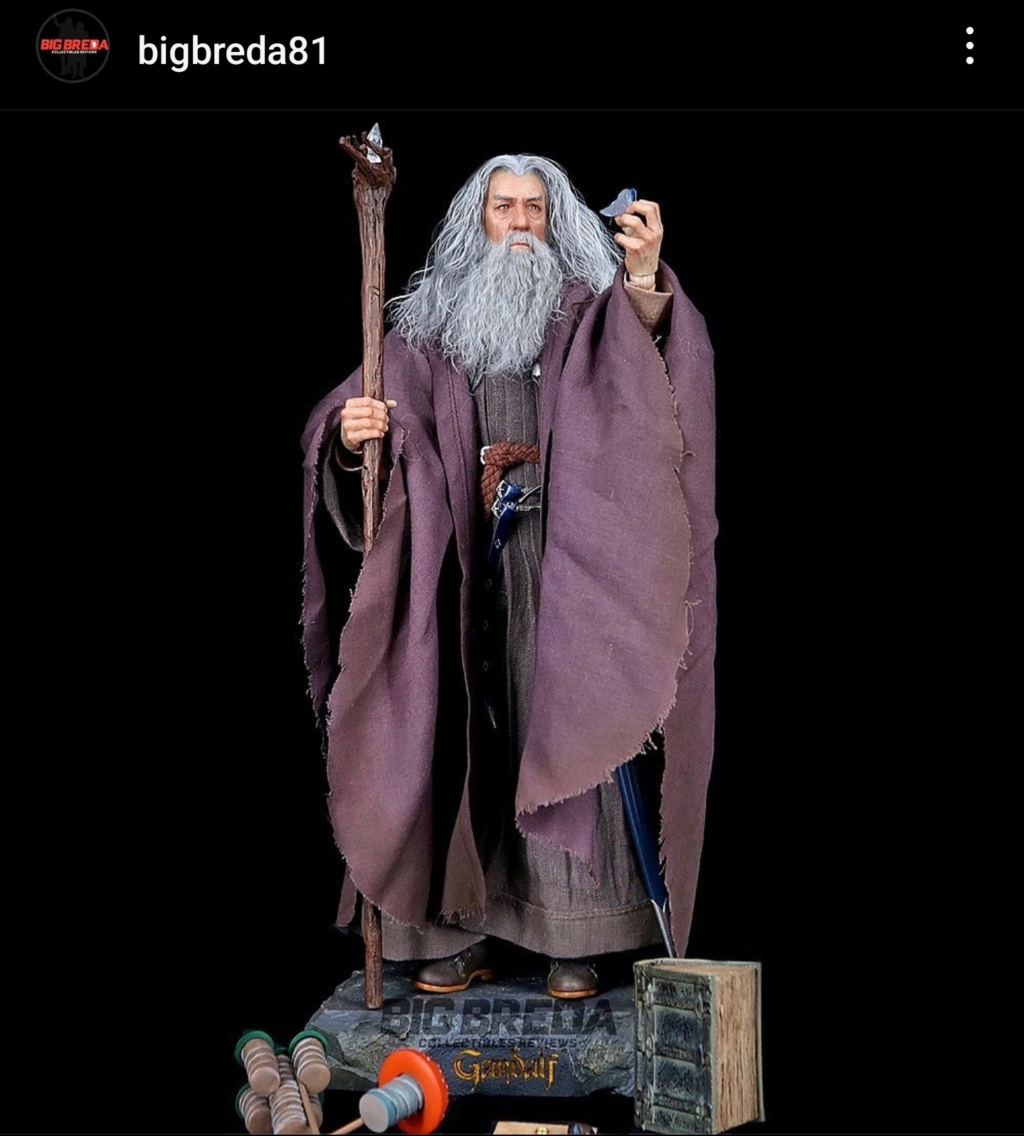 LordoftheRings - NEW PRODUCT: Queen Studios & INART: 1/6 The Lord of the Rings Gandalf (Grey Robe) Action Figure - Page 3 46780810