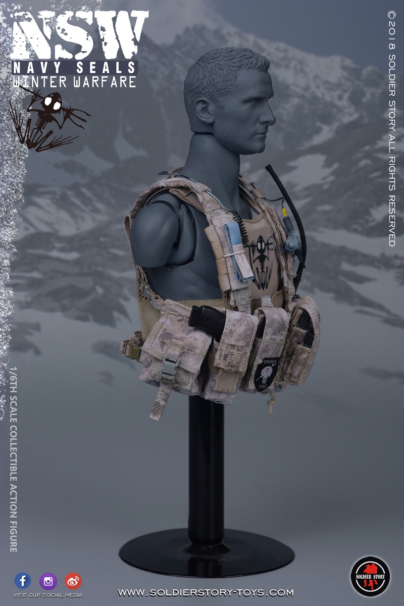 winter - NEW PRODUCT: SoldierStory: 1/6 US Navy Seals - NSW Snow Precision Shooter MARKSMAN (SS109#) 4710