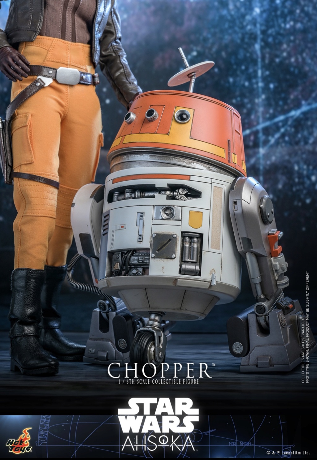 disney - NEW PRODUCT: HOT TOYS: STAR WARS: AHSOKA™ CHOPPER™ 1/6TH SCALE COLLECTIBLE FIGURE 5120