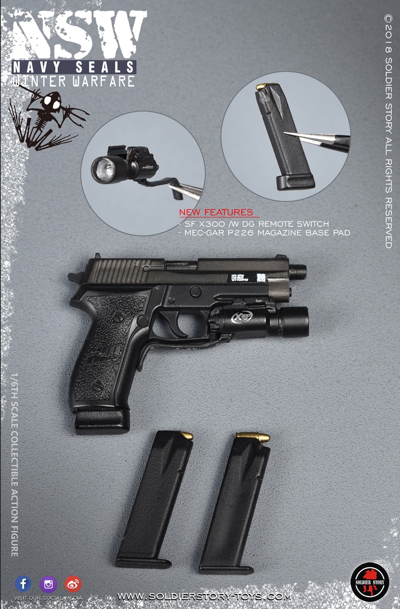 winter - NEW PRODUCT: SoldierStory: 1/6 US Navy Seals - NSW Snow Precision Shooter MARKSMAN (SS109#) 5510