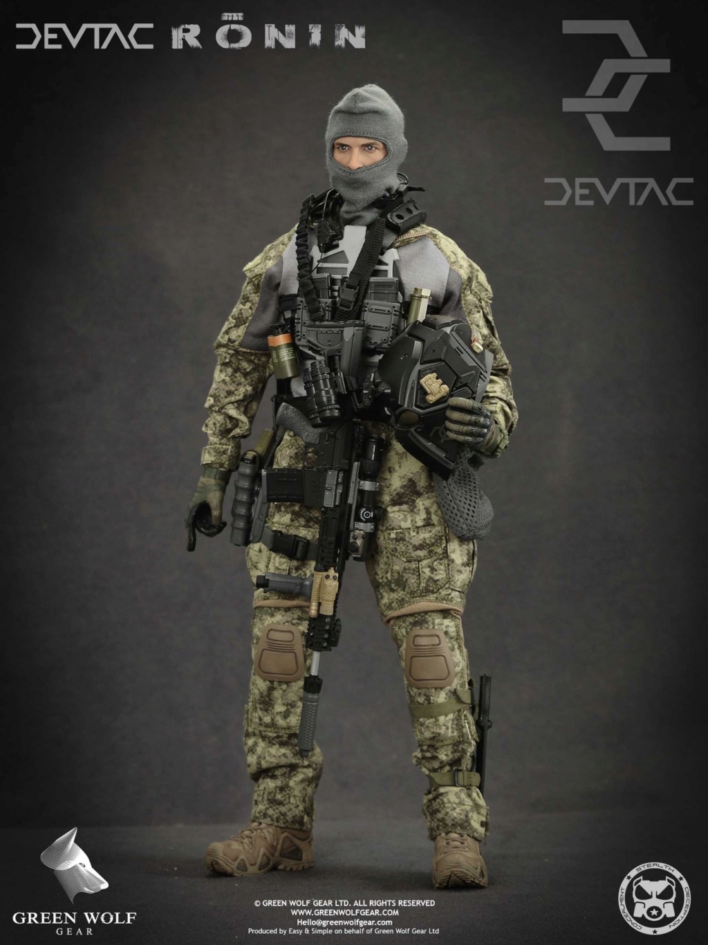 NEW PRODUCT: Green Wolf Gear DEVTAC Ronin 1/6 Action Figure (VS2434P) 558