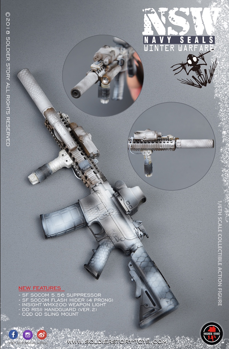 marksman - NEW PRODUCT: SoldierStory: 1/6 US Navy Seals - NSW Snow Precision Shooter MARKSMAN (SS109#) 5710