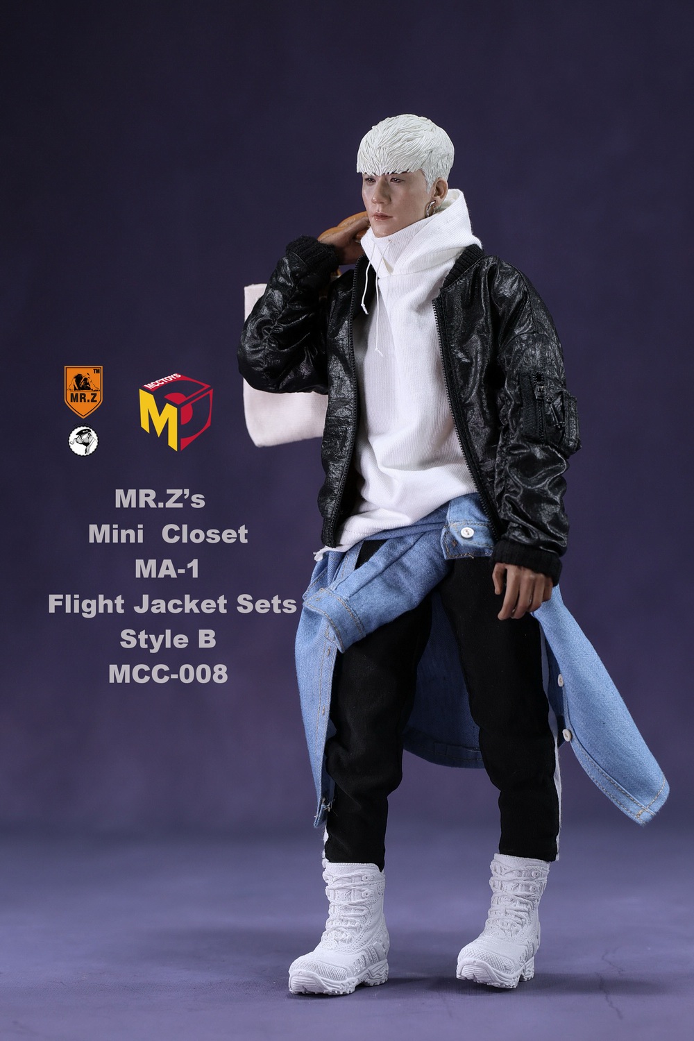 female - NEW PRODUCT: MCCToys x Mr. Z 1/6 MR.Z's Mini Closet - Flight Jacket sets 624