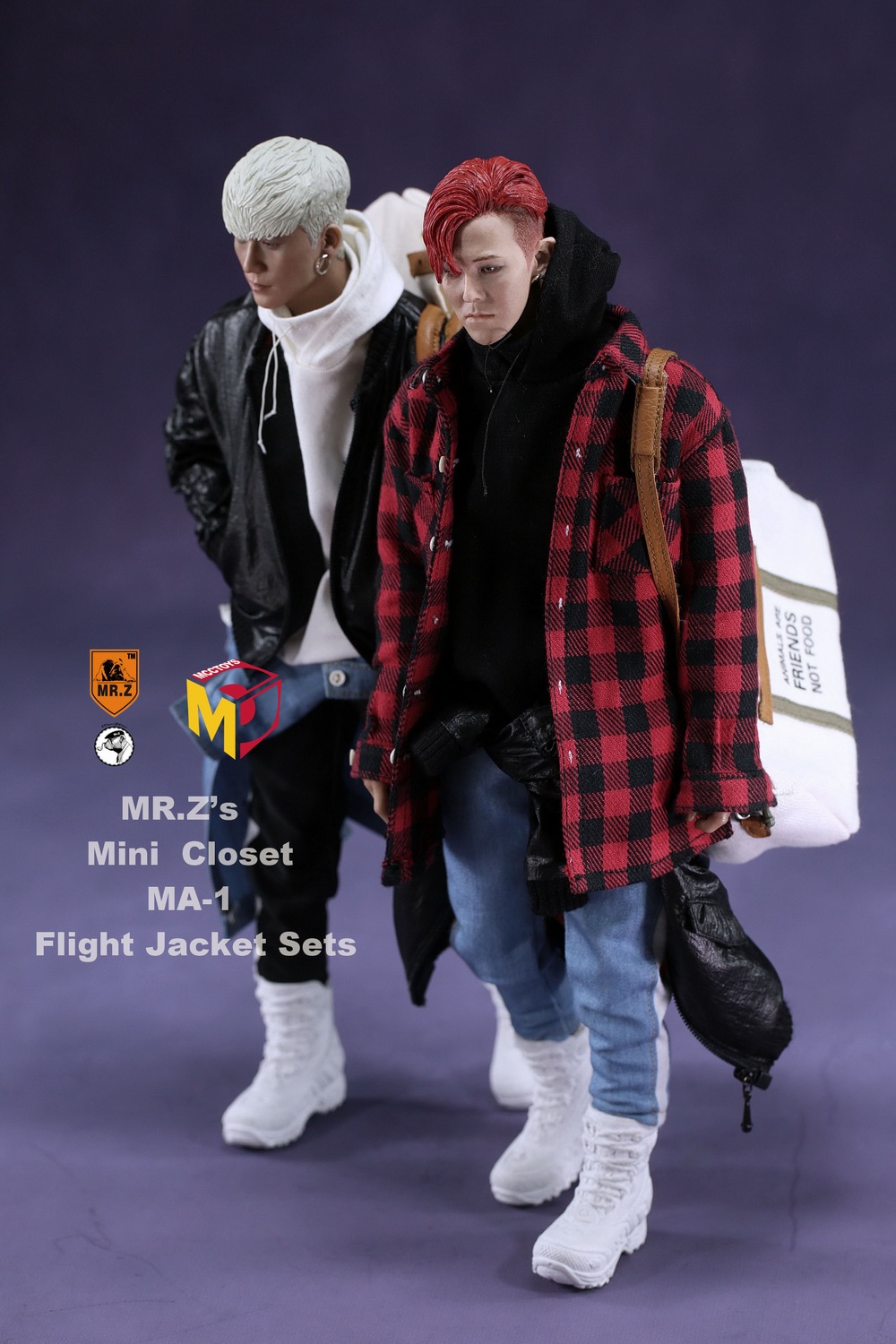 clothing - NEW PRODUCT: MCCToys x Mr. Z 1/6 MR.Z's Mini Closet - Flight Jacket sets 626