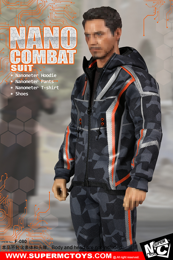 Clothing - NEW PRODUCT: SUPERMCToys 1/6 Nano Combat Suit 627