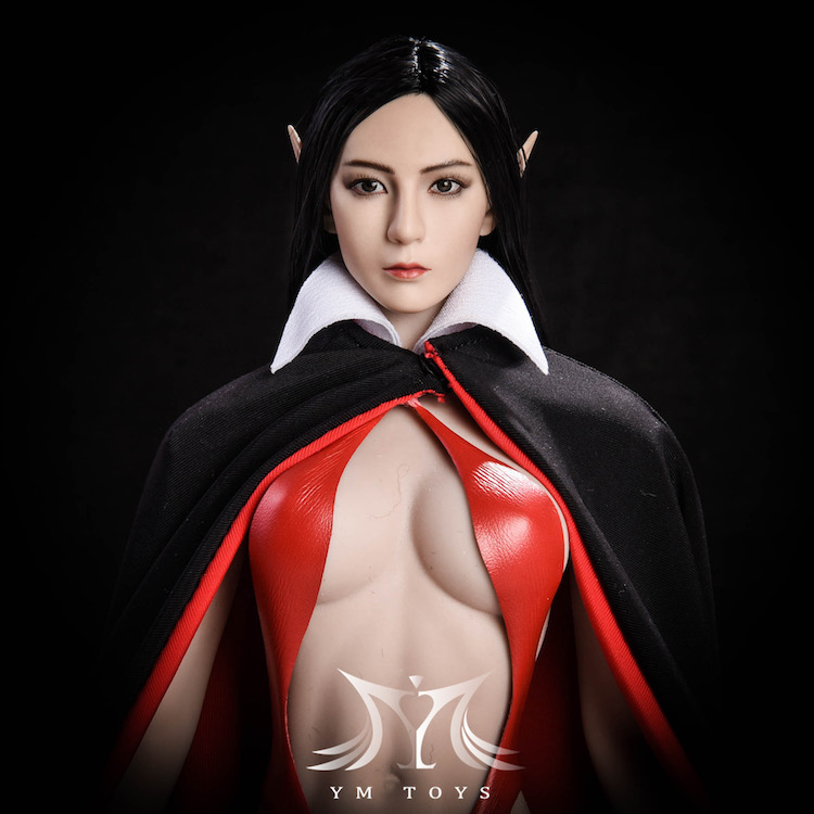 female - NEW PRODUCT: YMtoys New product: 1/6 Beauty head carving Fang YMT08 - 4 models & Elf YMT09 (replaceable ears) -2 654