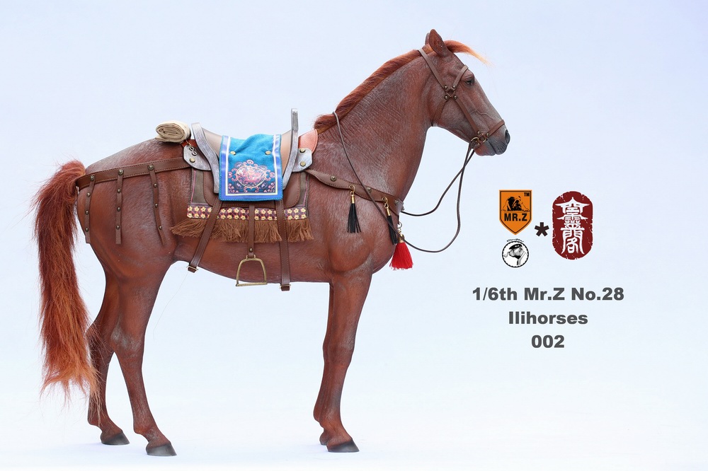 Mr - NEW PRODUCT: Mr.Z (*Air Lingge cooperation) new product: 1/6 simulation animal twenty-eighth bomb - Yili horse full set of 6 837