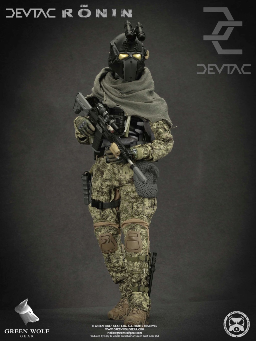 ModernMilitary - NEW PRODUCT: Green Wolf Gear DEVTAC Ronin 1/6 Action Figure (VS2434P) 856