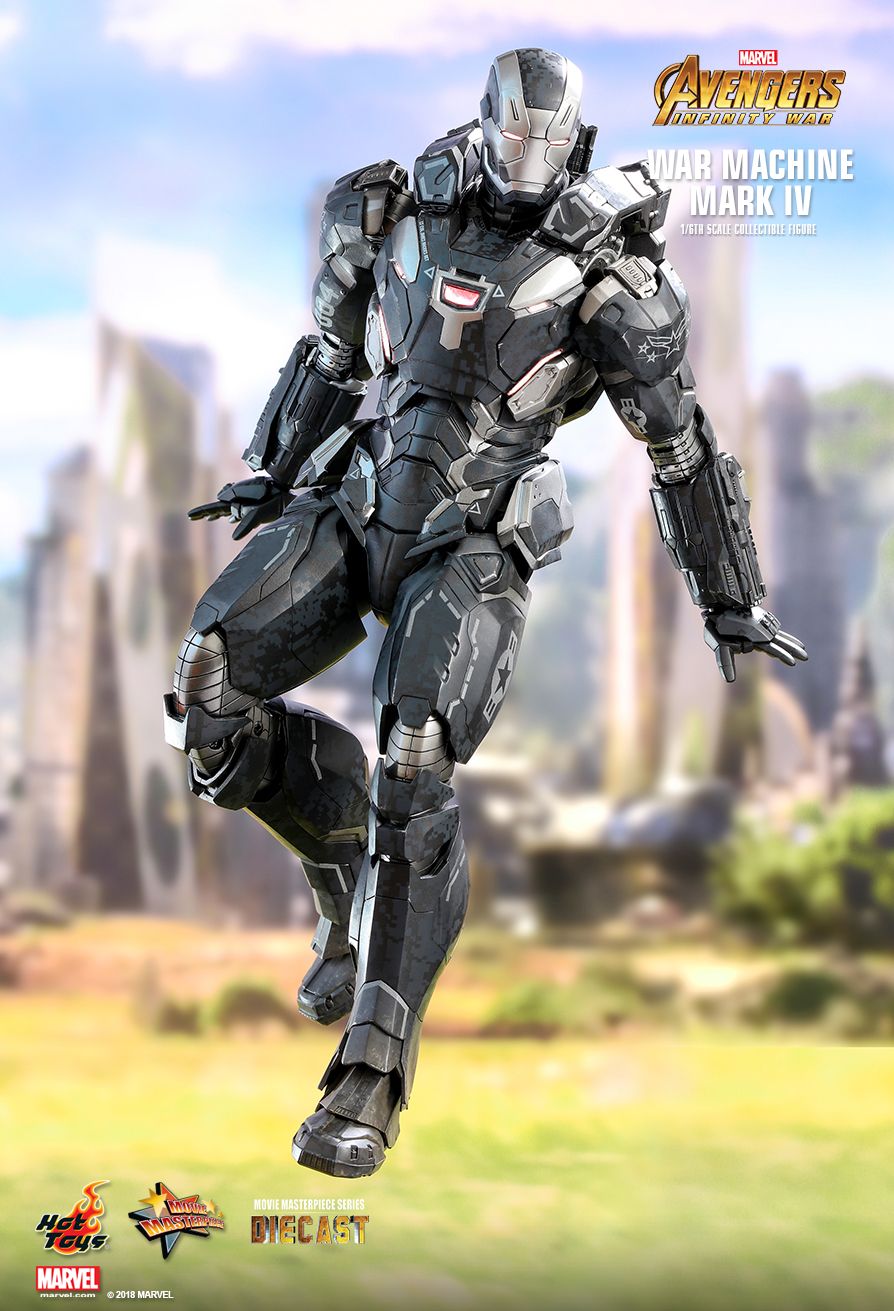 avengers - NEW PRODUCT: HOT TOYS: AVENGERS: INFINITY WAR WAR MACHINE MARK IV 1/6TH SCALE COLLECTIBLE FIGURE 879