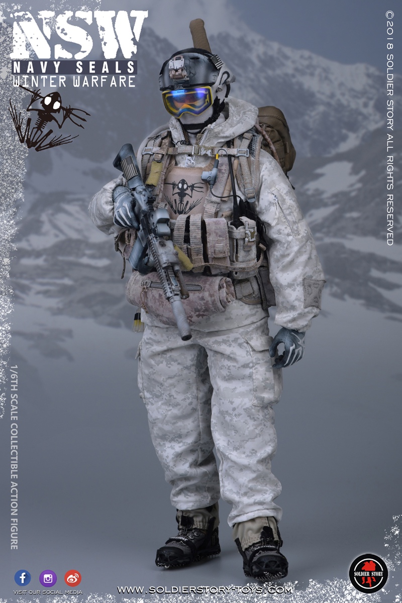 winter - NEW PRODUCT: SoldierStory: 1/6 US Navy Seals - NSW Snow Precision Shooter MARKSMAN (SS109#) 911