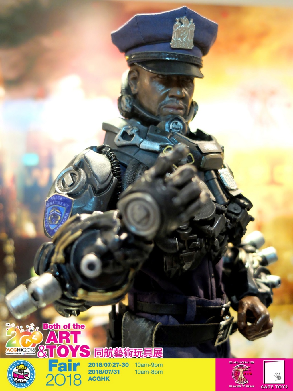 FuturisticMilitaryArmor - Calvin's Custom showcases new 1/6th Futuristic Military Armor Set @ B.O.A.T, ACGHK 2018 B0810