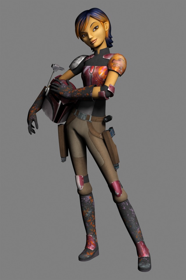 newproduct - NEW PRODUCT: HOT TOYS: STAR WARS: AHSOKA™ SABINE WREN™ 1/6TH SCALE COLLECTIBLE FIGURE Img_6023