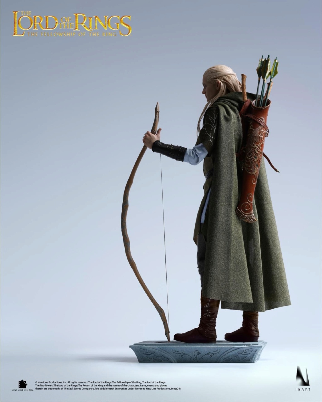 InArt: Lord of the Rings: The Fellowship of the Ring: Legolas 1/6 scale action figure Img_6726